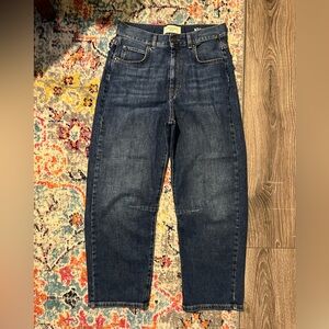 MaxMara Weekend Barrel Leg Jeans Sz 4 EUC Like New!